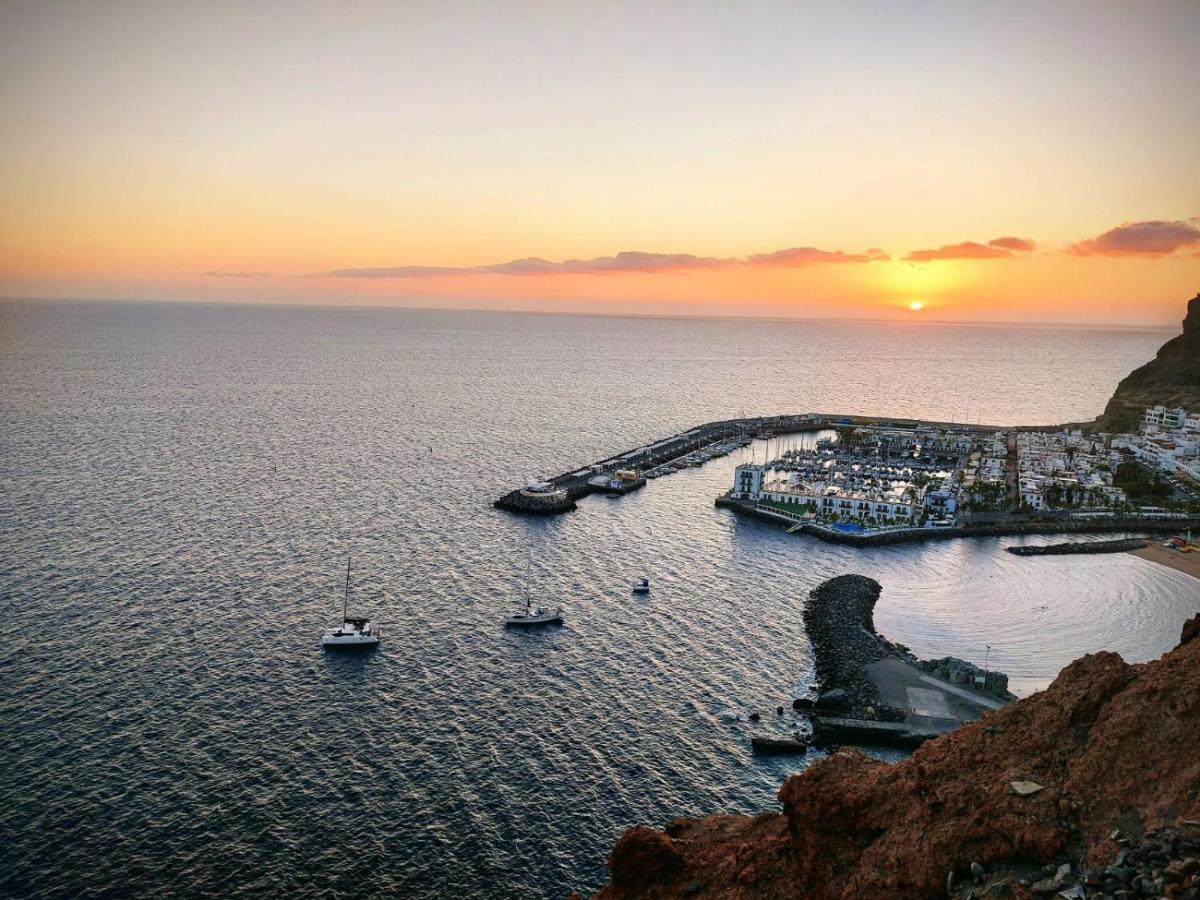 Vv Caracola Leilighet Puerto De Mogan Eksteriør bilde